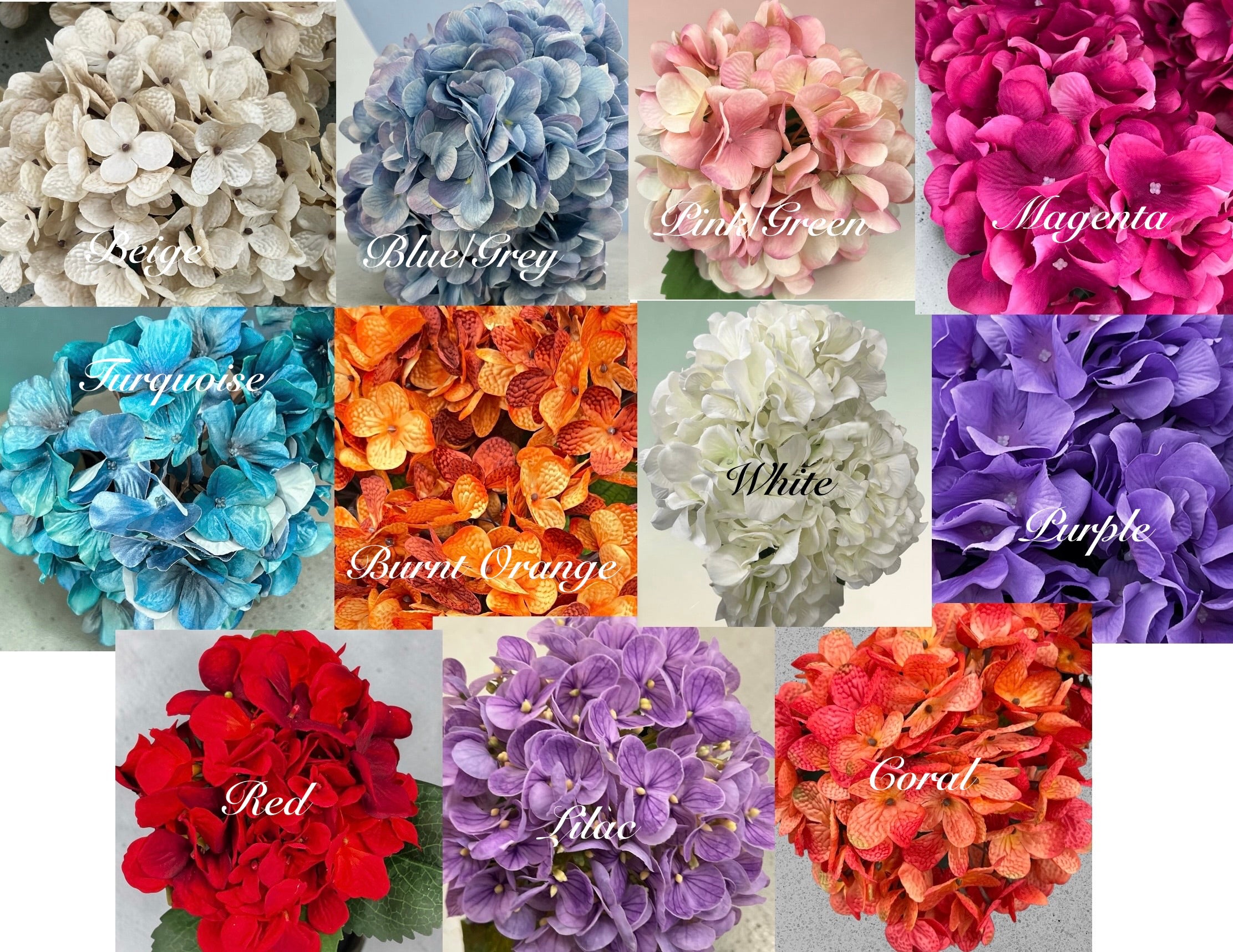 Hydrangea Wreath – Farmhouse Door Hanger, All-Season Decor-available in multiple colors!!